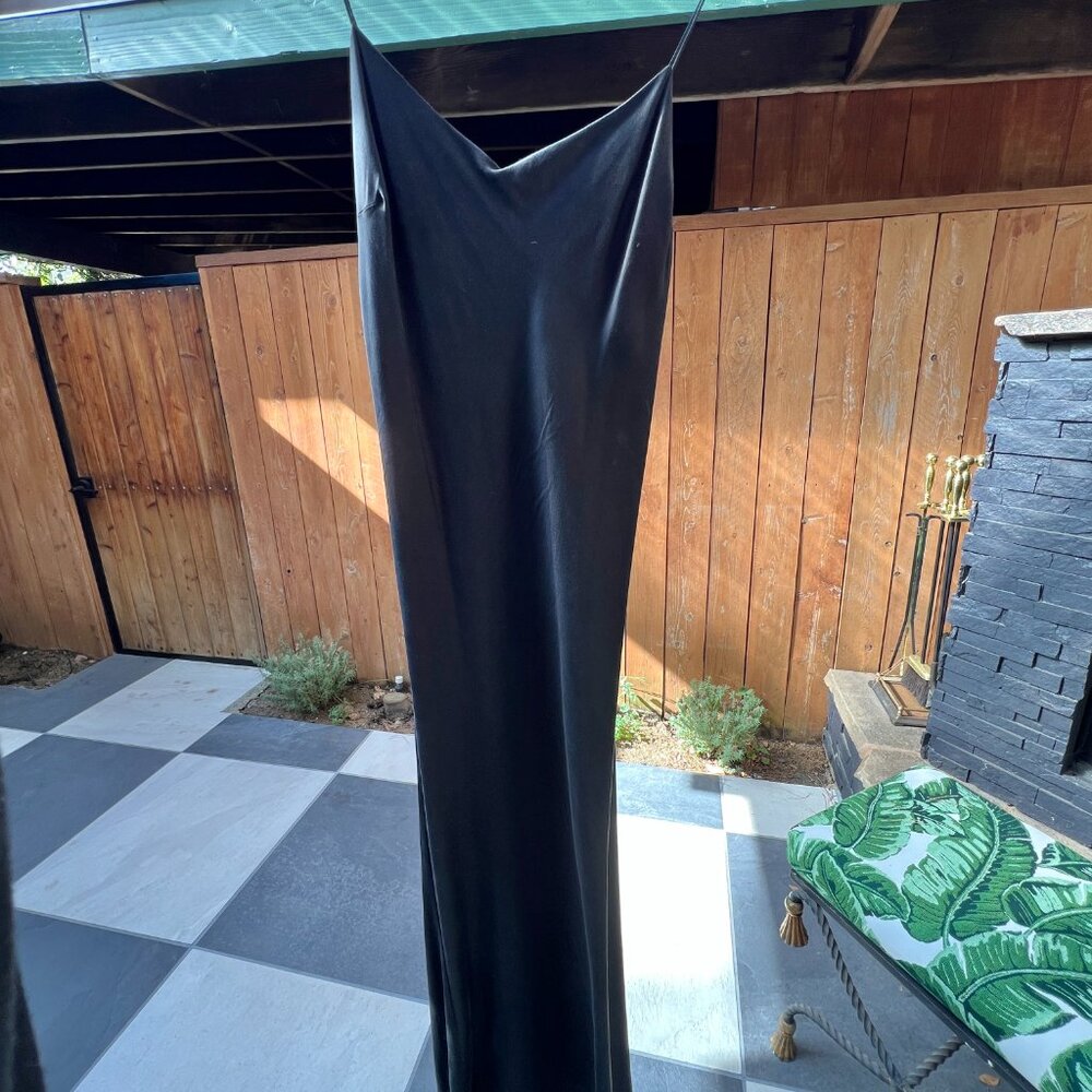 ASCENO Lyon Silk Satin Slip Dress Small - Picture 14 of 16